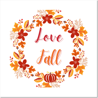 Hello Fall Sweet Autumn Posters and Art